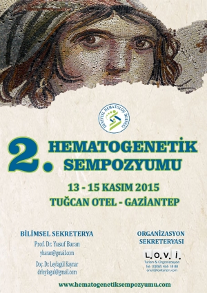 13 - 15 Kasım 2015 II.Hemato Genetik Sempozyumu